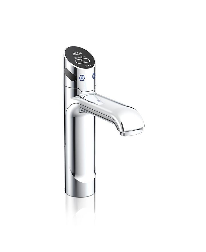 Free!TM Clear Blue Splash Water 4セット HydroTap G5 CS100 Touch-Free Wave Chrome | ZipWater